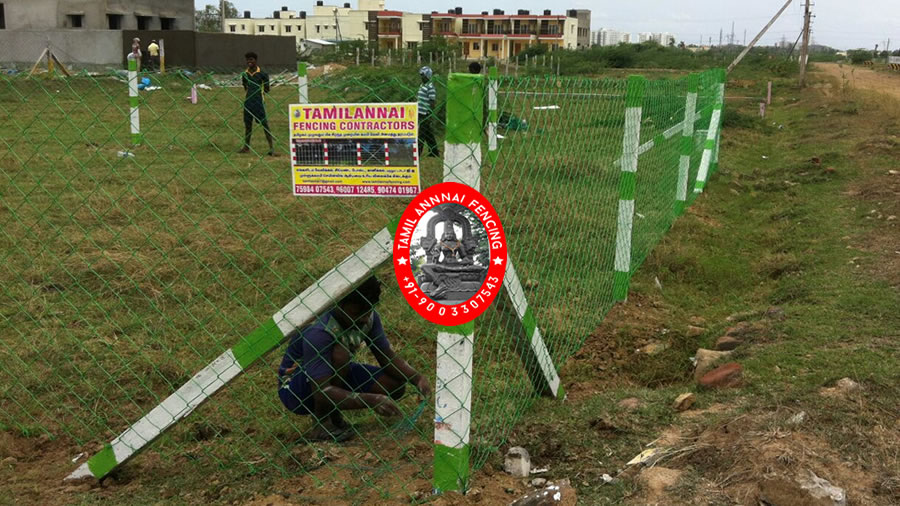 Barbed Wire Fencing work